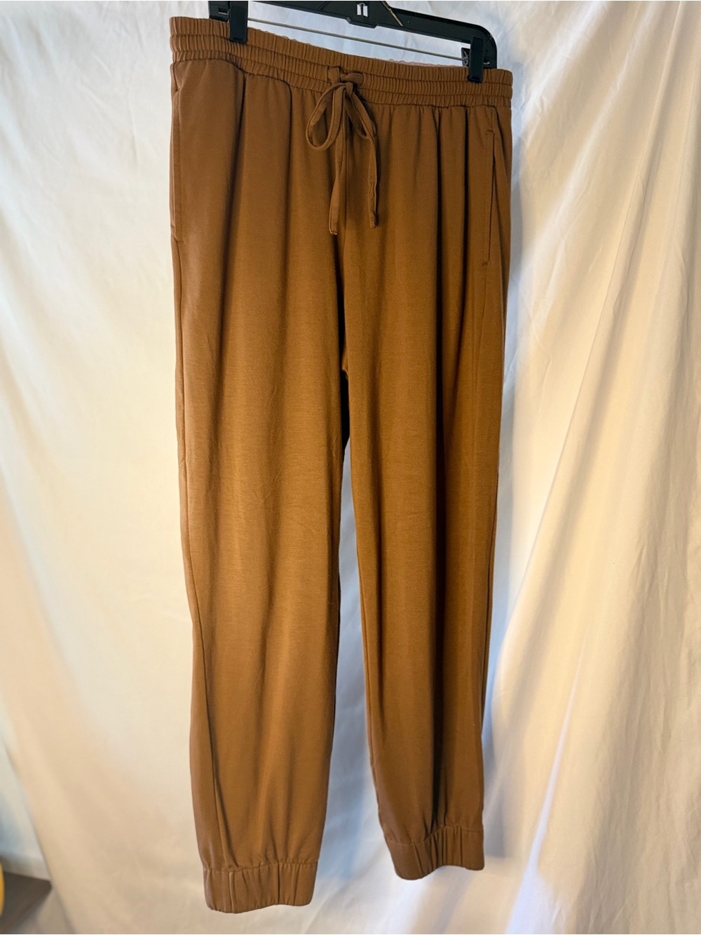 Lands' End Brown Drawstring Joggers